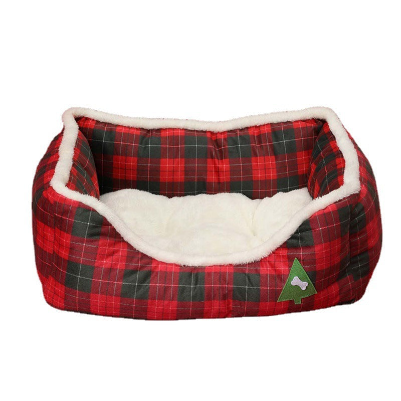 Christmas Dog Beds Waterproof