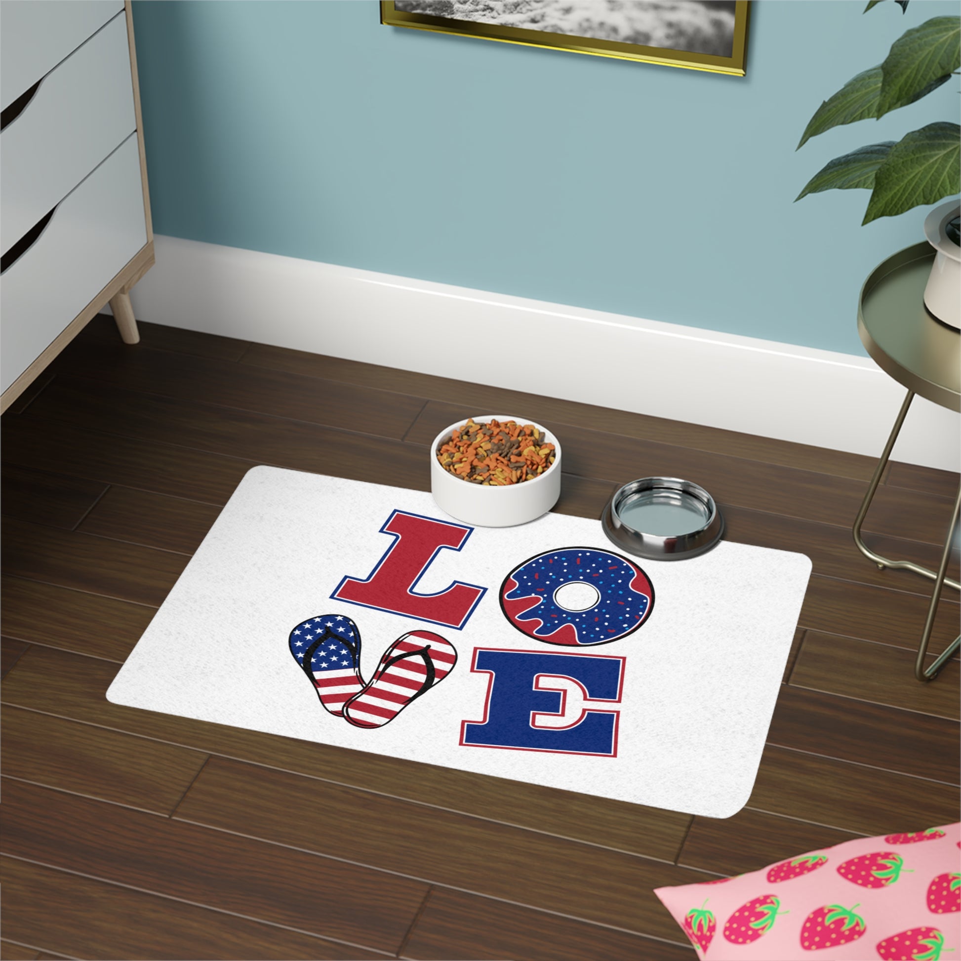 Pet Food Mat (12x18) - Pets Home