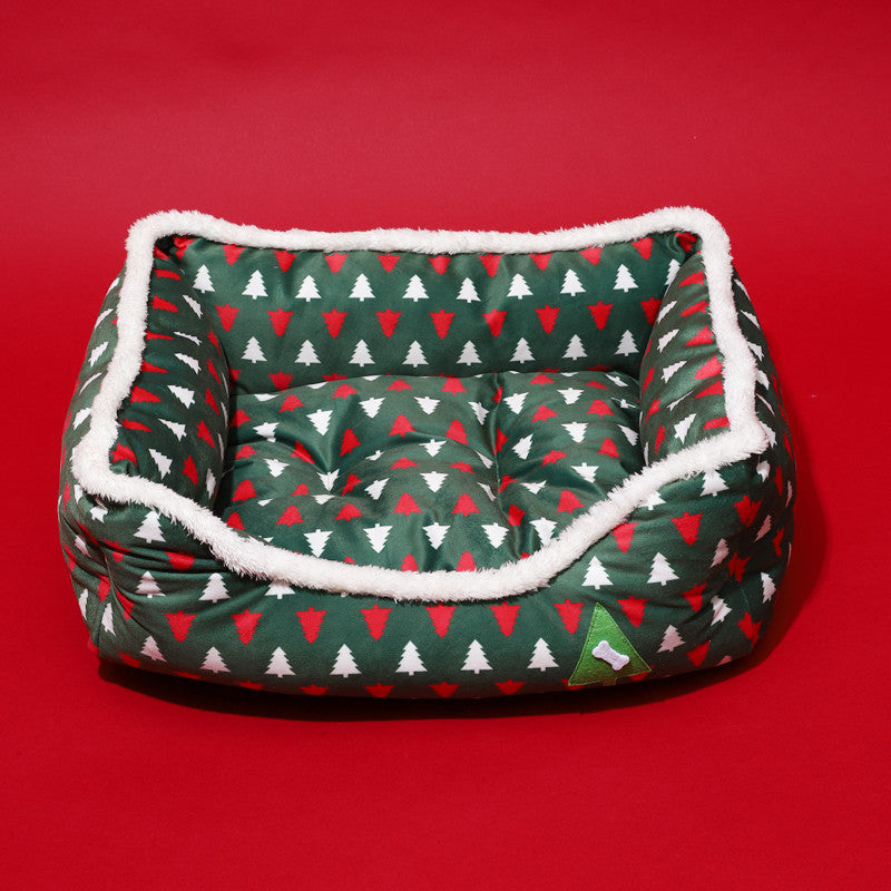 Christmas Dog Beds Waterproof