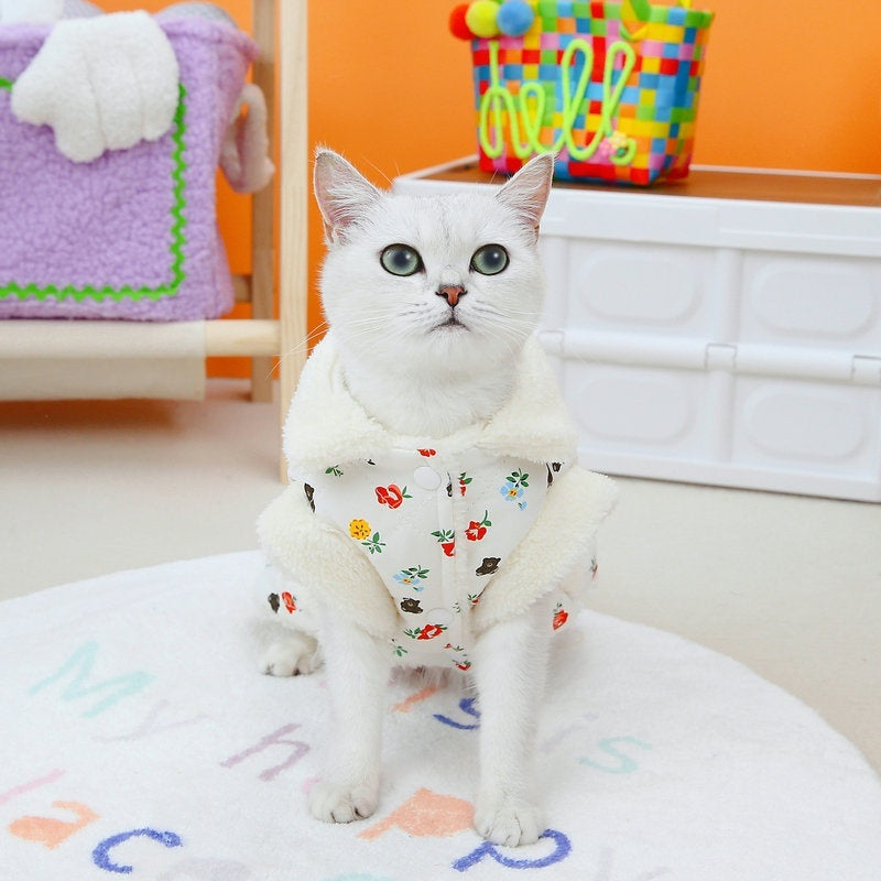 Pet Cat Clothes Autumn And Winter Cat Clothing