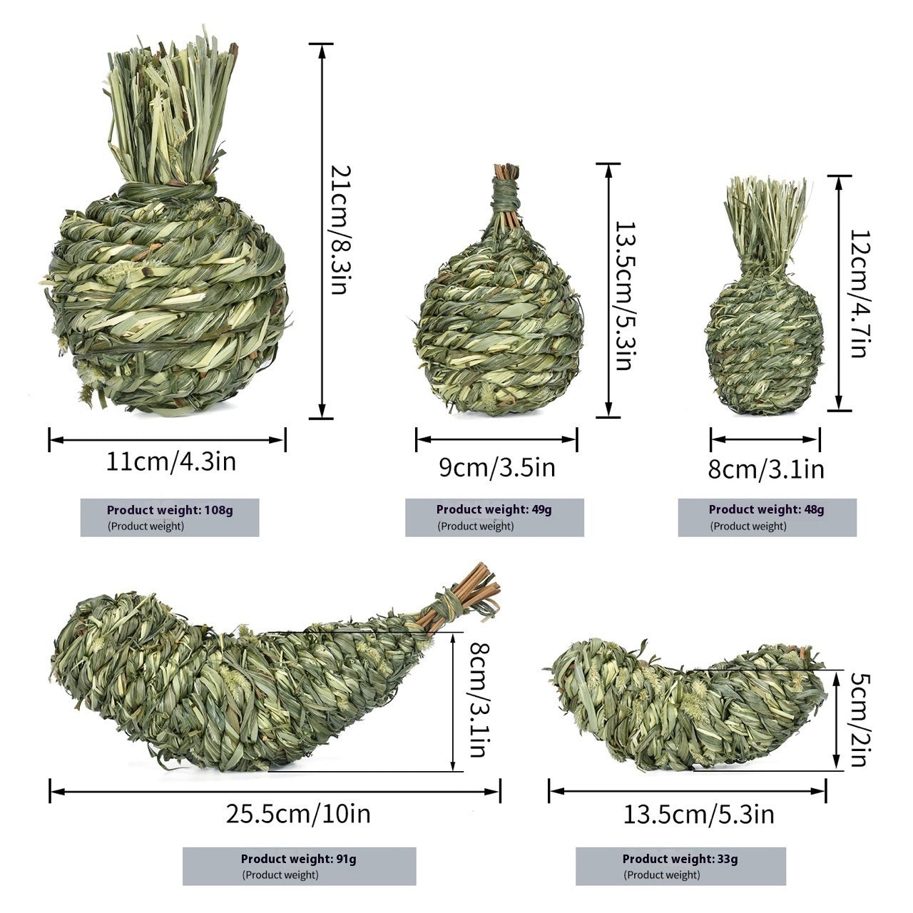 Different Pet Rabbit Relieving Stuffy Toys A Variety Of Timothy Grass Pet Supplies Totoro Guinea Pig Bite And Gnaw Molar Snacks