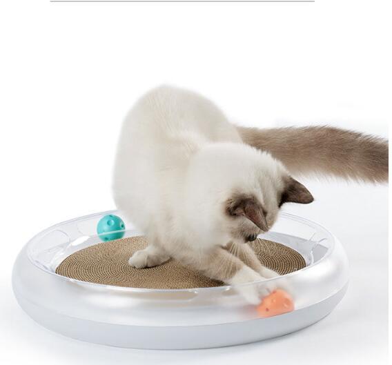 Multi-function cat scratching cat claw claw board cat pet toy supplies corrugated paper grab pad - Pets Home