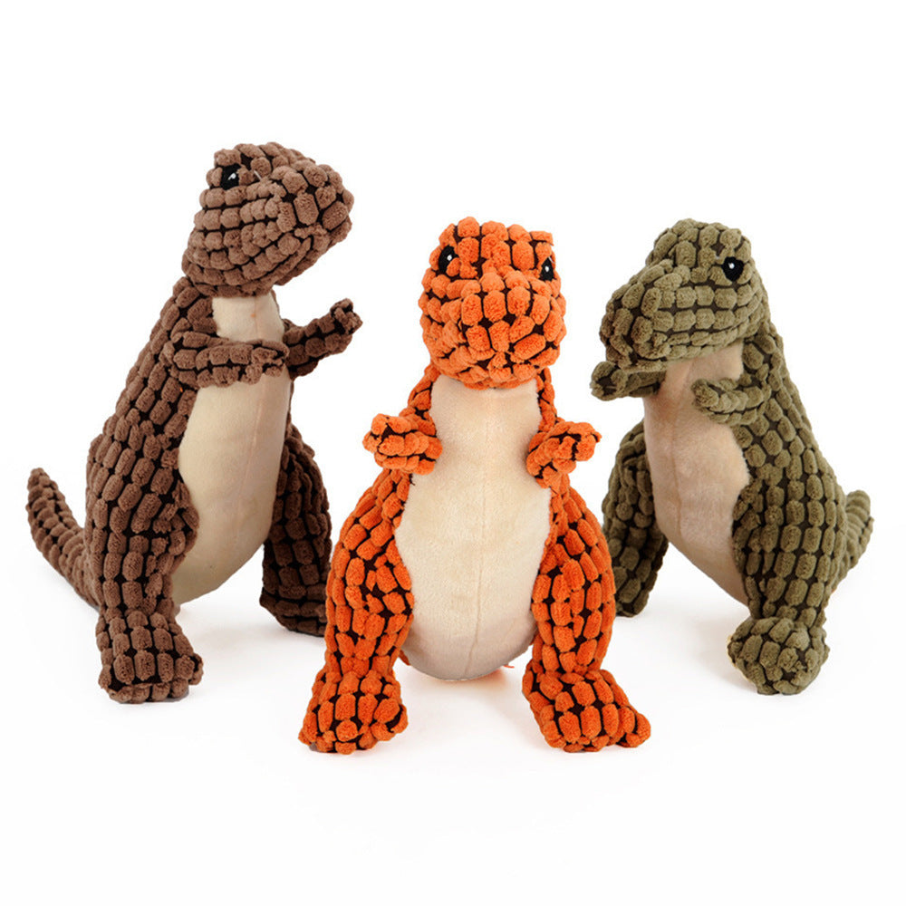 Dinosaur Pet Toys Giant Dogs Pets Interactive Dog Toys For Large Dogs Chew Toys Chihuahua Plush Stuffing Squeakers - Pets Home