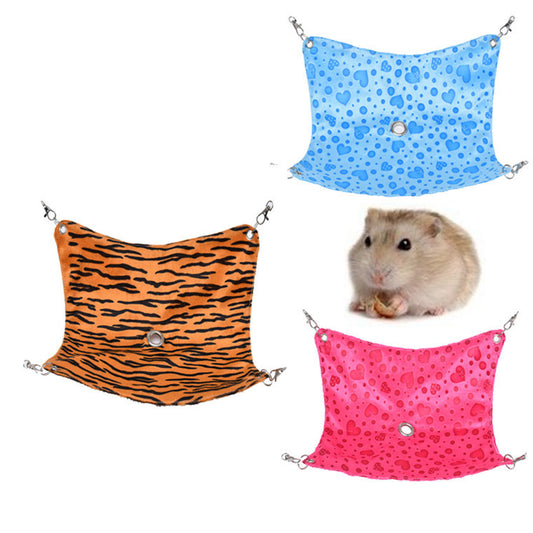 Hamster hanging hammock