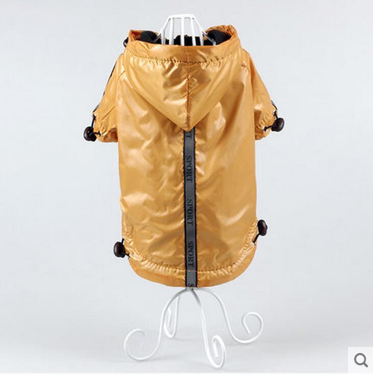 Waterproof Hooded Warm Pet Dog Raincoat