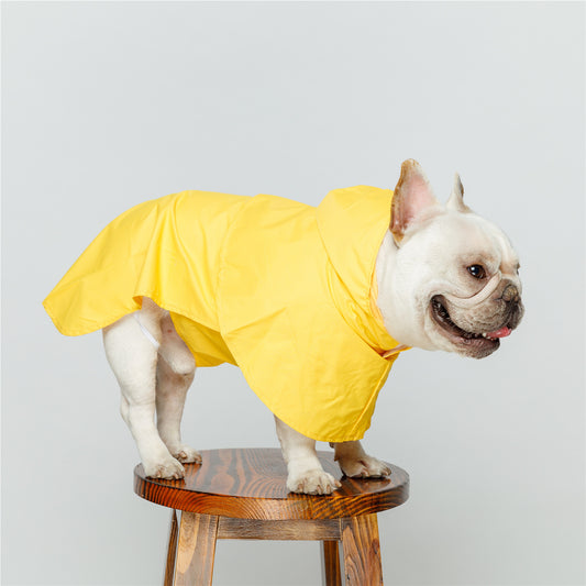 Pet Dog Reflective Strip Waterproof Raincoat