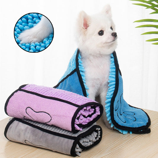 Dogs Cats Towels Super Absorbent Dog Bathrobe Microfiber Bath Towels Quick-Drying Cat Bath Towel For Pets Towel Dog Towels Pet Products - Pets Home