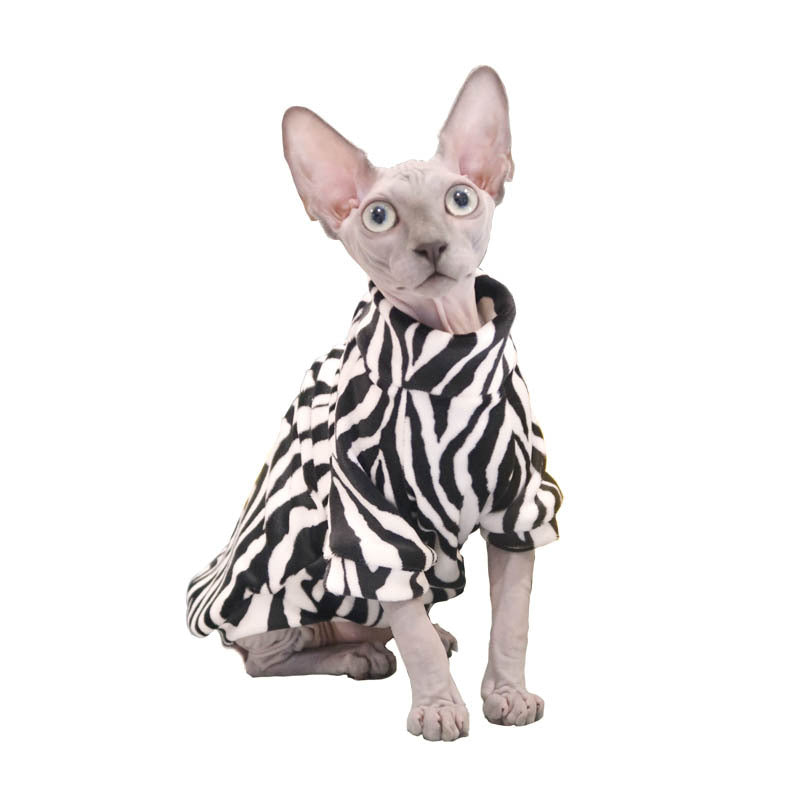 Fashionable Hairless Cat Clothes Warm And Thin