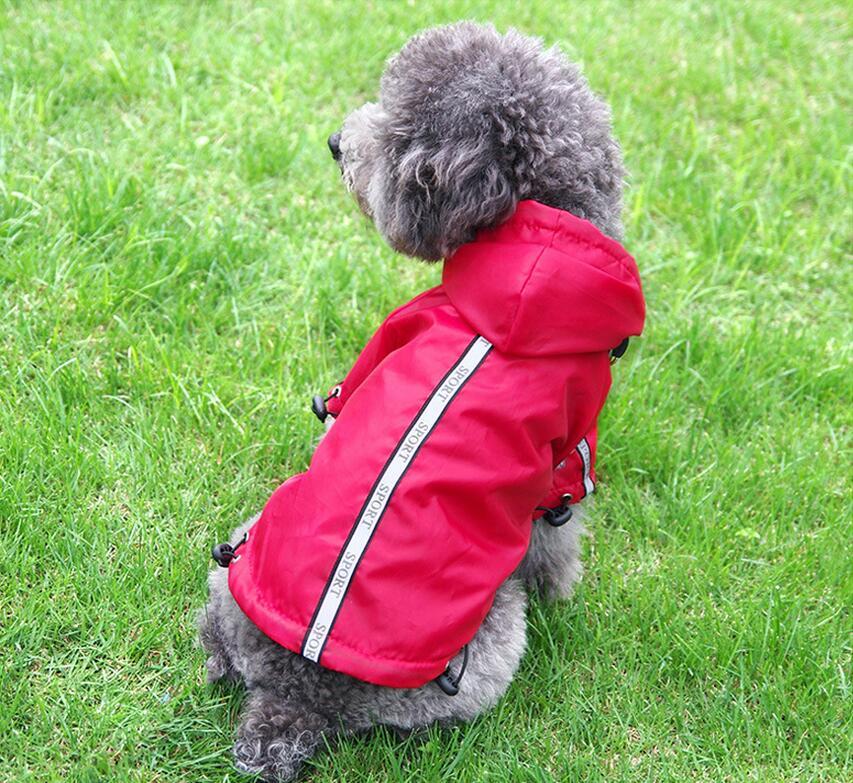 Waterproof Hooded Warm Pet Dog Raincoat