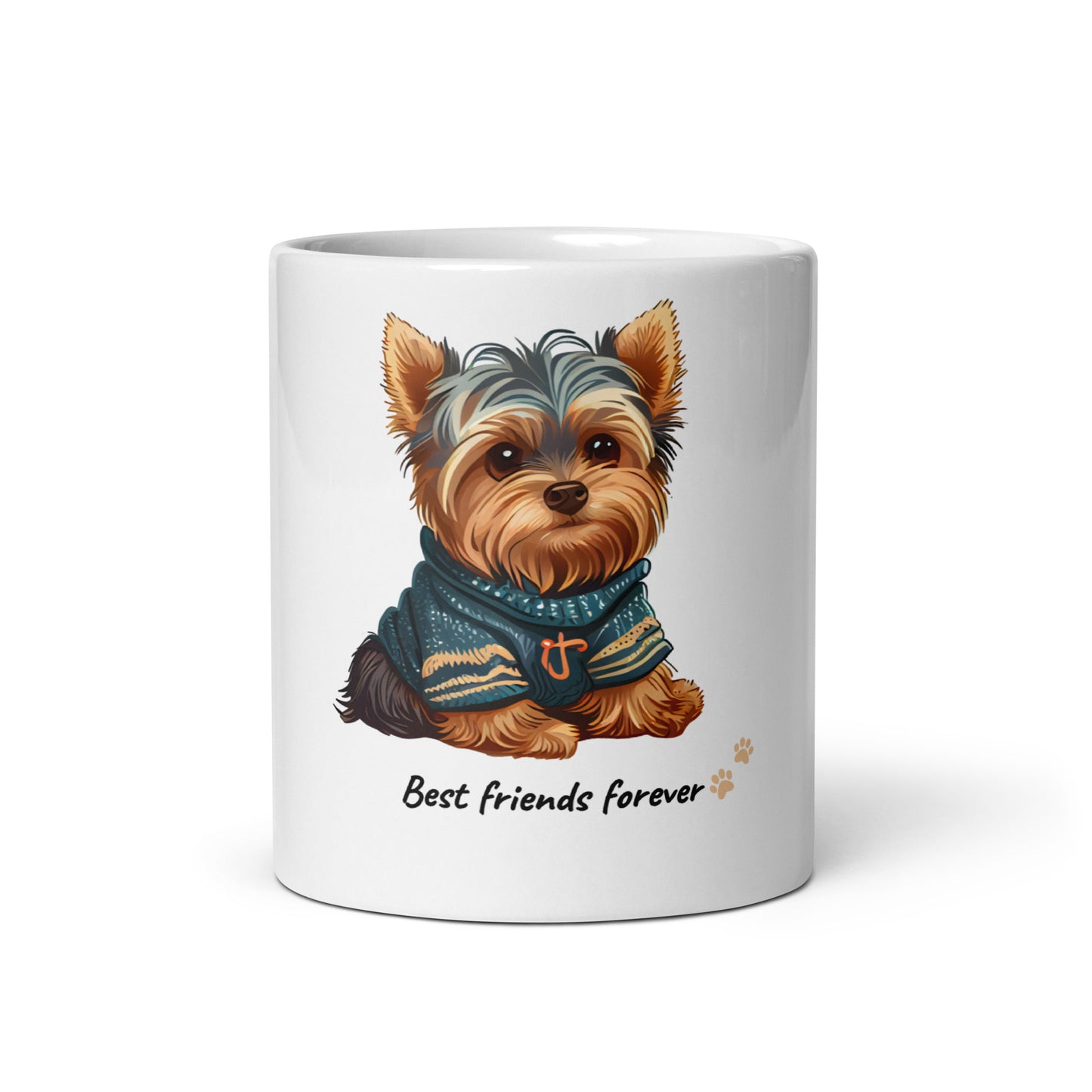 Yorkshire Terrier Best Friends Forever Mug - 11oz & 15oz | Perfect Gift for Dog Lovers