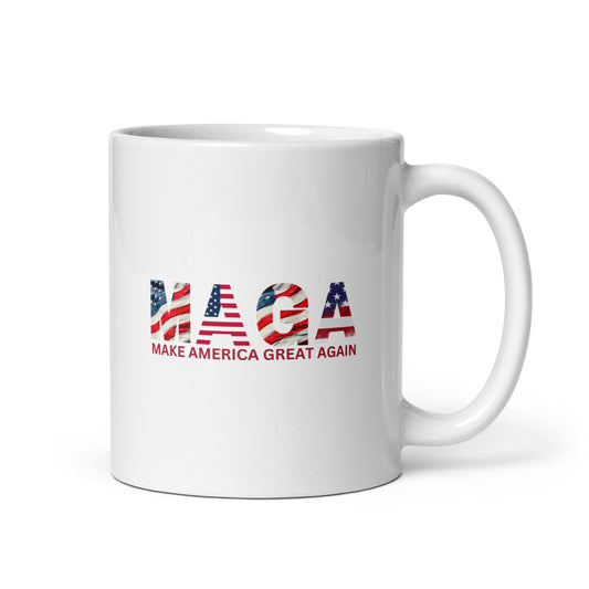 MAGA Coffee Mug - 11oz & 15oz | Patriotic "Make America Great Again" Cup